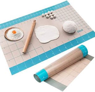 Silicone Pastry Mat with Measurements 36 x 24 Full Sticks To Countertop For Rolling Dough Perfect Fondant Surface.