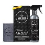 Magic Shield Graphene Ceramic Spray Coating - Quick & Easy Application for Cars, Motorcycles & Boats - Professional-Grade Sealant for Maximum Gloss & Shine - Waterless Wash & Wax - 16oz Bottle