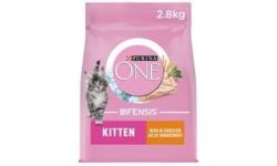 Purina One Kitten Food Chkn and W/Grain 2.8kg