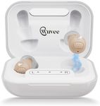 OTC Hearing Aids for Seniors, Rechargeable Hearing Amplifiers Devices with Noise Cancelling, Superior Sound Quality for Women Men Hearing Loss, Auto On/Off