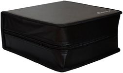 MEDIARANGE Archiving Folder for 400 Discs Imitation Leather Black