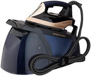 Russell Hobbs Supreme Steam Generator, RHC670, Quiet Technology, 1.8L Water Tank, Limescale Defence, Navy and Champagne