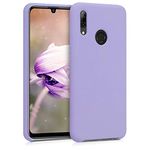 kwmobile Case Compatible with Huawei P Smart (2019) Case - TPU Silicone Phone Cover with Soft Finish - Lavender