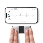 KardiaMobile 1-Lead Personal ECG Heart Rate Monitor - Record ECGs at Home, Detects Atrial Fibrillation, Trusted by The NHS, Results in 30 Seconds, Works with Most Smartphones