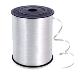 TONIFUL 500 Yards Silver Curling Ribbons, Balloon Ribbon, Balloon String, Thin Ribbons, for Party Decoration Gift Wrapping Decoration Hanging, for Christmas New Year Birthday Party Supplies