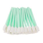 VMS India 50pc 5.1" Square Rectangle Foam Cleaning Swab Sticks for Solvent Format Inkjet Printer Roland Optical Equipment