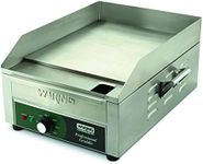 Waring Commercial WGR140 120-volt, 14-Inch Electric Countertop Griddle, Silver