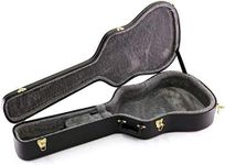 (Made in Canada) Deluxe Hardshell Acoustic Guitar Case (Built Road-Tough) with Lockable Latch