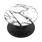 PopSockets Swappable Expanding Stand and Grip for Smartphones and Tablets - Dove White Marble