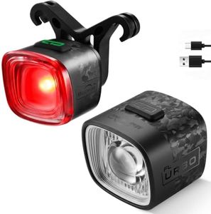 MagicShine URBO COMBO SET Bike Light,Brake Sensor Taillight & Cut-Off Bike Headlight,Auto On/Off, Ultralight Waterproof Bike Accessories Set,Bicycle Light for Night Riding Road Cycling Urban Commuting