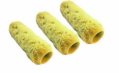 Big Dawg Heavy Duty Paint Roller Sleeves 3-Pack 9 x 1.75" Inch - for Rough & Extremely Rough Surfaces, Masonry, Timber, Artex, Tapered Edge Roller, Exterior & Interior