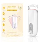 Heated Eyelash Curler - 2-Level Temperature Adjustment, Type-C Rechargeable mini Eyelash Curler, 8-Second Quick Heating, 24-Hour Lasting curl, Easily Creating Natural and Beautiful Eyelashes