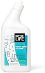 Better Life Toilet Bowl Cleaner - Tea Tree & Peppermint Scent Cleaning Gel - Liquid Bathroom Cleaners for Household - 24oz