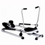 Dolphy Rowing Machine with Digital Indicator | Smooth Hydraulic Seat Roller for Home Gym Cardio Workout