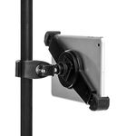 Grifiti Nootle Universal iPad and Tablet Mount and Quick Release Clamp Adjustable for iPad mini, iPad Air, iPad 1,2,3,4, Samsung Galaxy, Sony, Microsoft Surface, Google Nexus and all 7" to 11" Tablets with or without cases 1/4-20 Connector for Displays, Photos, Movies, Videos.