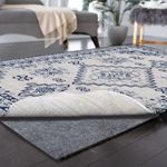 Yxzhyaba 100% Waterproof Rug Pad, 5x7 ft Extra Large Area Rug Non-Slip Carpet Pad, Non-Slip Rug Pads for All Floors and Finishes, Felt Pad for Hardwood Floors, Keeps Carpets in Place Soft and Safe