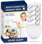 4 Pack Kids Mouth Guards for Teeth Grinding, Comfortable Kids Night Guard, Professional Kids Mouth Guards, Effective for Clenching Teeth