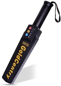 SPOTVIEW Hand-Held Safety Inspection High Sensitivity Metal Detector with Sound & Vibrate Alarm Signals, LED Indicators for Security Checks at Airports, Stations, Malls, Cinemas - Pack of 1