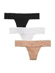 GAP Womens 3-pack Lace Thong Underp