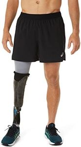 ASICS Homme Road 2-n-1 5in Shorts, Performance Black, L EU