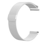 MELFO Smart Watch Strap Compatible for Motorola Moto 360 46mm - Magnetic Chain Strap - Silver