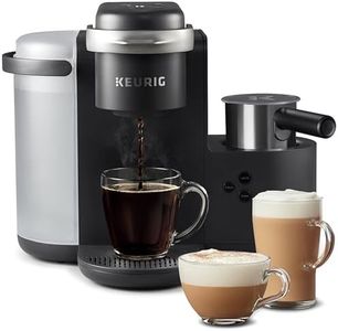 Keurig K-Cafe K-Duo Single Serve Coffee, Latte and Cappuccino Maker, 32 K-Cup Pods, Dark Charcoal