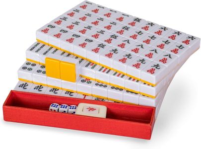 Yellow Mountain Chinese Mahjong Set – Classic Tiles & Accessories