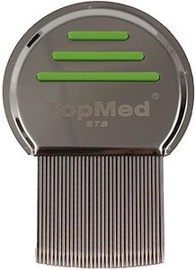 Top Med LICE Comb Steel Screw Needle Spiral 1 Count