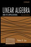 Linear Algebra 2E: 78 (Pure and Applied Mathematics: A Wiley Series of Texts, Monographs and Tracts)