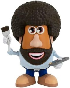 Poptaters - Bob Ross - Includes 15 Interchangeable Facial and Body Parts Including one Surprise Potato Head Original Piece! Recommended for Ages 8 and up