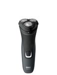 Philips Series 1000 Dry Men's Electric Shaver with PowerCut Blades & pop-up Trimmer, Street Grey