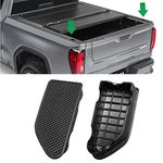 Yumzeco Bed Rail Stake Pocket Covers Compatible with 2019-2022 GMC Sierra 1500/ Chevy Silverado 1500,2020 2021 2022 Silverado/Sierra 2500/3500 HD,Truck Tonneau Covers Stake Pocket Plugs(2PCS)