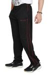 Particle Plus Size Track Pants Joggers Oversized Black for Men, Size 4XL 15TRATPBLK4XL