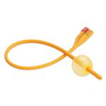 Romsons Foley Trac 2 Way Foley Balloon Catheter, 16FG, Soft Plastic & Rubber Tube (50 Pcs/Box)