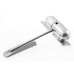 Burg Wachter DCSC217B DCB Satin Chrome Surface Mounted, Spring Loaded Door Closer