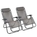 Gardeon Zero Gravity Chair 2PC Recl