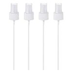 PATIKIL Spray Bottle Top, 4 Pack Sprayer Replacement Pump Plastic for Essential Oil Bottles, White