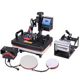 Urban Jungle Tshirt Printing 5 in 1 Digital Multi Functional Sublimation Printing Machine, Vinyl Printing Machine for T-Shirts, Mug Printing Combo