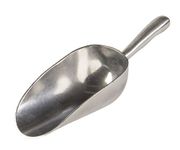 Update International AS-58 58-Ounce Aluminum Scoop, Silver