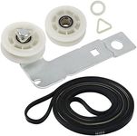 2024 Upgraded 661570V 661570 & 279640 & W10837240 Dryer Drum Belt Idler Pulley and Pulley Kit by Blutoget- FIT for Whirlpool Maytag Ken-More Dryers-Replaces 661570VP PS11726337 W10547290 AP5983729