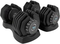 BRAINGAIN Adjustable Dumbbells Set