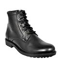 Allen Cooper Black Genuine Leather 