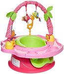 Summer Infant 3-Stage SuperSeat Deluxe Giggles Island Positioner, Booster and Activity Seat for Girl