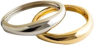 Impurain Gold Bangle Bracelets for 