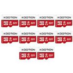 KOOTION 10-Pack 32 GB Micro SD Card