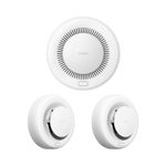Aqara Smoke Detector, Requires Aqara Zigbee 3.0 Hub, Smoke Alarms with 85dB Siren & LED Indicator, Fire Alarm with Ultra Long Battery Life, Supports HomeKit, Alexa, Google Home, Matter over Bridge (3)