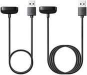 AWINNER Charger Compatible for Fitbit Charge 5,Replacement USB Charger Adapter Charge Cord Charging Cable for Charge5 Advanced Fitness & Health Tracker (2-Pack)