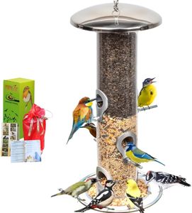 Provide Heavy Duty Bird Feeder – Durable Outdoor Hanging Feeder