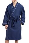 Texere Men's Terry Cloth Bath Robe (Turilano, Midnight Blue, LXL) Top Christmas Gifts