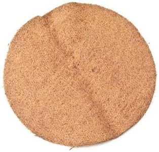 Panacea 88587 Flat Coco Fiber Liners, 16" Dia. Each, Pack of 24